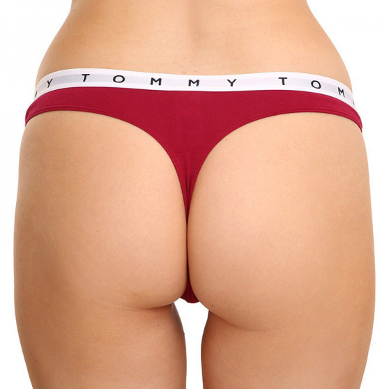 3PACK Tanga para mulher Tommy Hilfiger multicolorido (UW0UW02521 0XR)