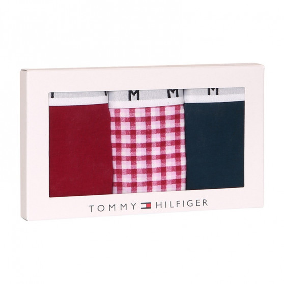 3PACK Tanga para mulher Tommy Hilfiger multicolorido (UW0UW02521 0XR)