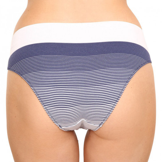 Cuecas para mulher Tommy Hilfiger superdimensionado azul (UW0UW03569 0BC)