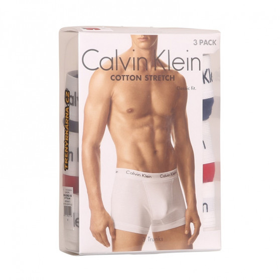 3PACK Boxers para homem Calvin Klein multicolorido (U2662G-i03)