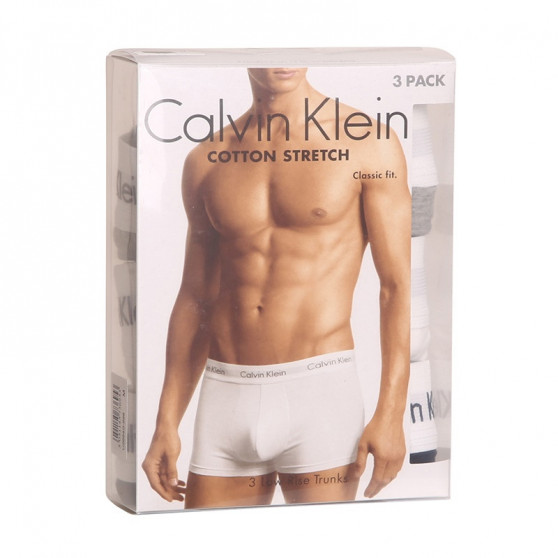 3PACK Boxers para homem Calvin Klein multicolorido (U2664G-998)