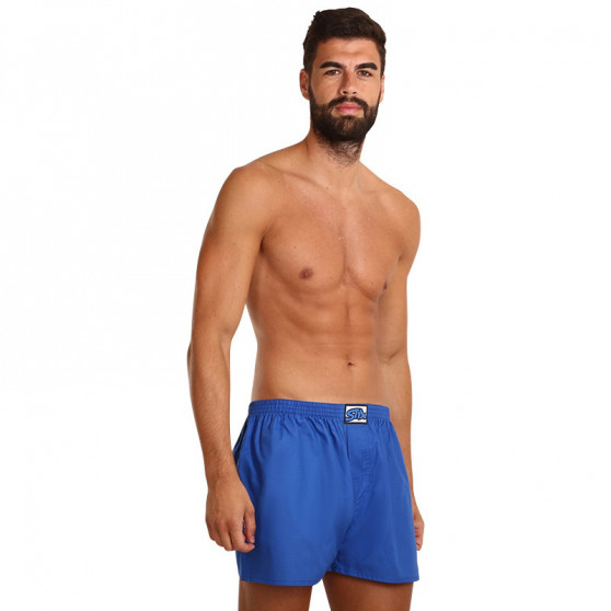 Boxers para homem Styx clássico elástico azul (A967)