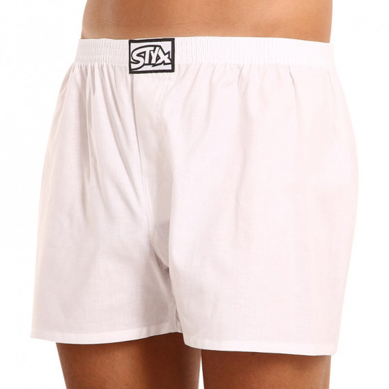 Boxers para homem Styx borracha clássica branco (A1061)