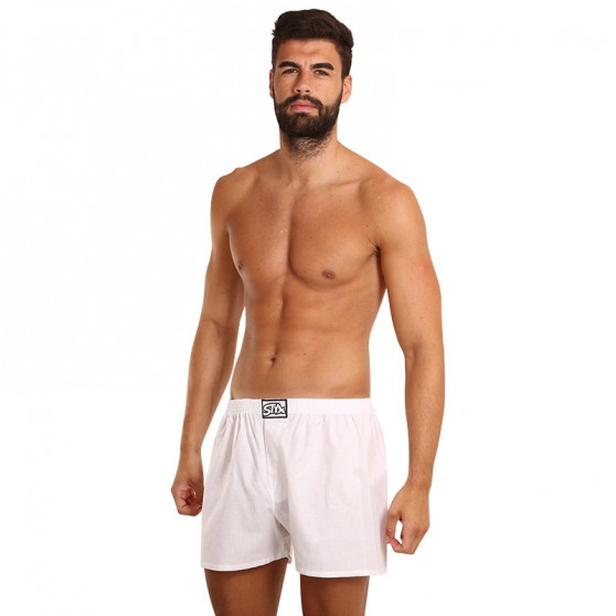 Boxers para homem Styx borracha clássica branco (A1061)