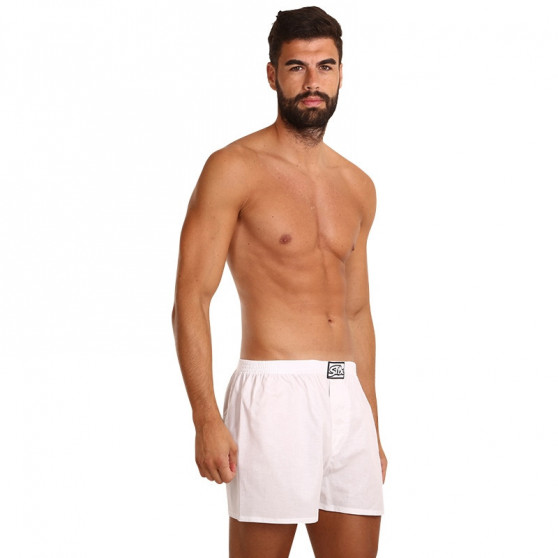 Boxers para homem Styx borracha clássica branco (A1061)