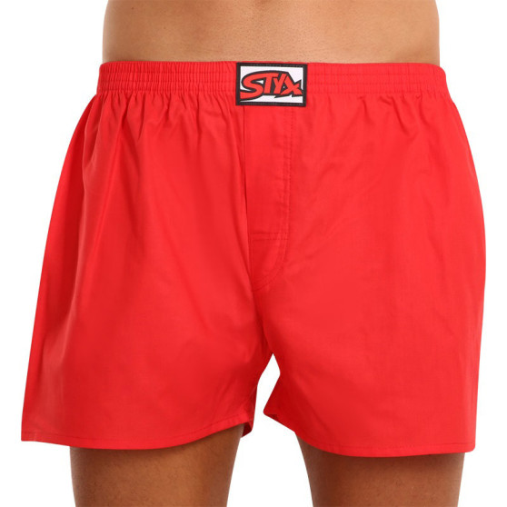 Boxers para homem Styx clássico elástico vermelho (A1064)