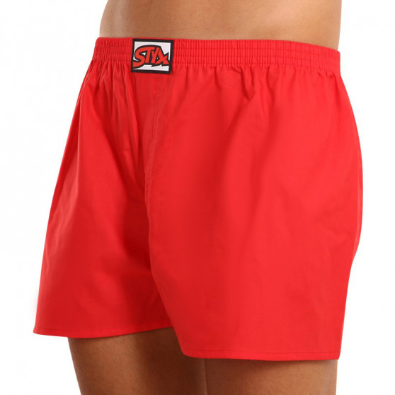 Boxers para homem Styx clássico elástico vermelho (A1064)