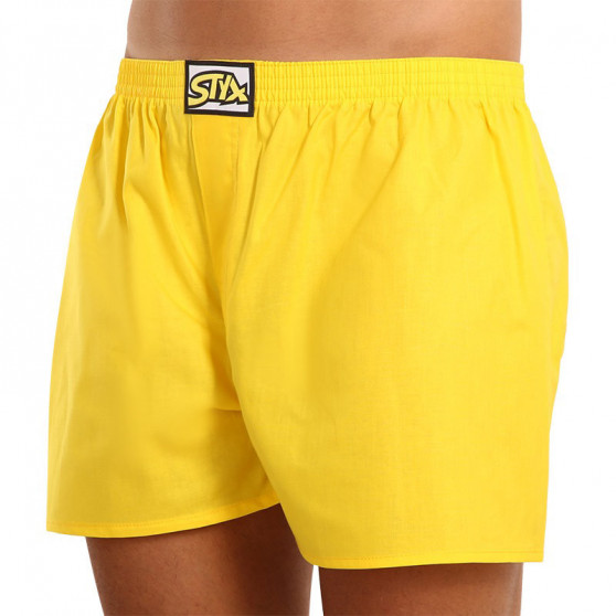 Boxers para homem Styx borracha clássica amarelo (A1068)