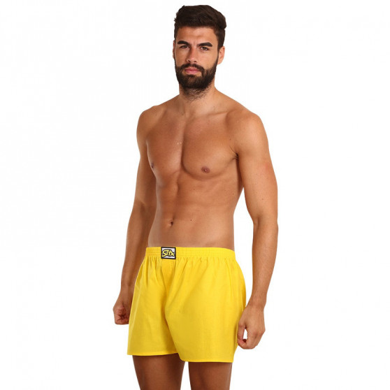 Boxers para homem Styx borracha clássica amarelo (A1068)