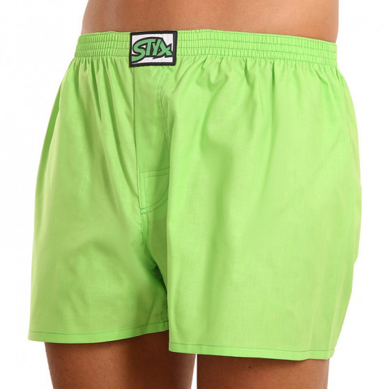 Boxers para homem Styx borracha clássica green (A1069)