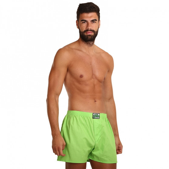 Boxers para homem Styx borracha clássica green (A1069)