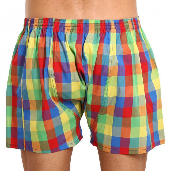 Boxers para homem Styx clássico elástico multi-colorido (A925)