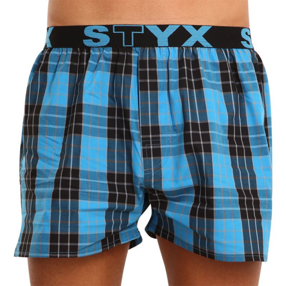 Boxers para homem Styx desporto elástico multicolorido (B922)