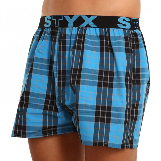 Boxers para homem Styx desporto elástico multicolorido (B922)