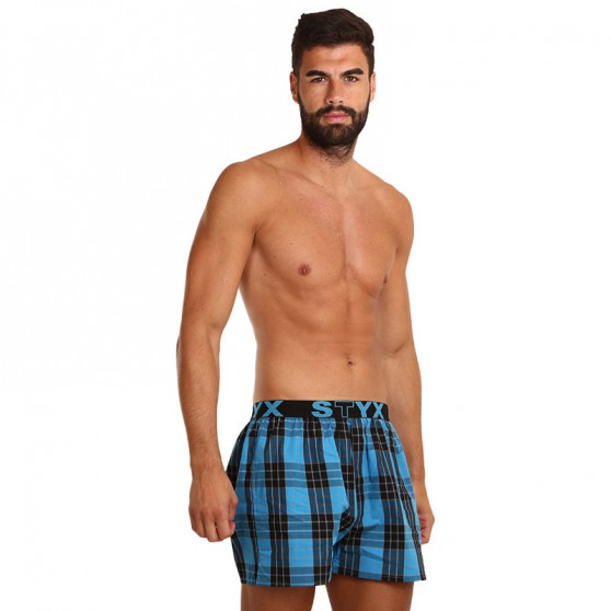 Boxers para homem Styx desporto elástico multicolorido (B922)