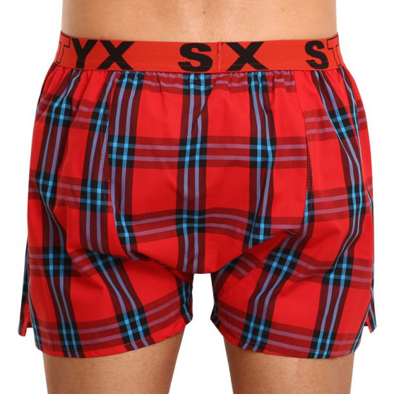 Boxers para homem Styx desporto elástico multicolorido (B923)