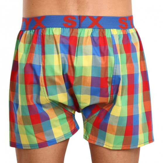 Boxers para homem Styx desporto elástico multicolorido (B925)