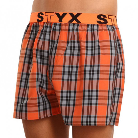 Boxers para homem Styx desporto elástico multicolorido (B926)