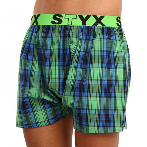 Boxers para homem Styx desporto elástico multicolorido (B929)