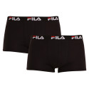 2PACK Boxers para homem Fila preto (FU5141/2-200)