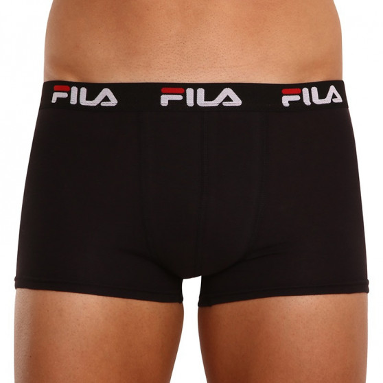 2PACK Boxers para homem Fila preto (FU5141/2-200)