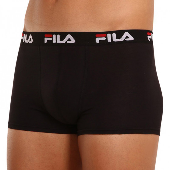 2PACK Boxers para homem Fila preto (FU5141/2-200)