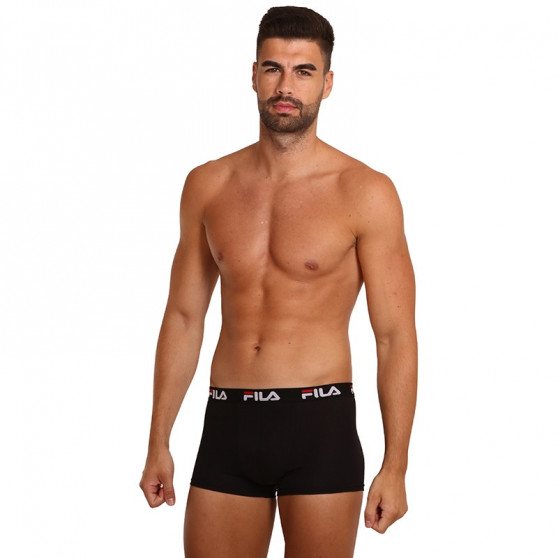 2PACK Boxers para homem Fila preto (FU5141/2-200)