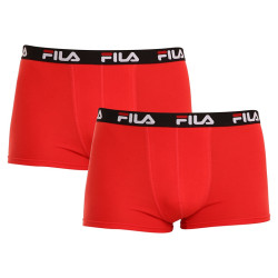 2PACK Boxers para homem Fila vermelho (FU5141/2-118)