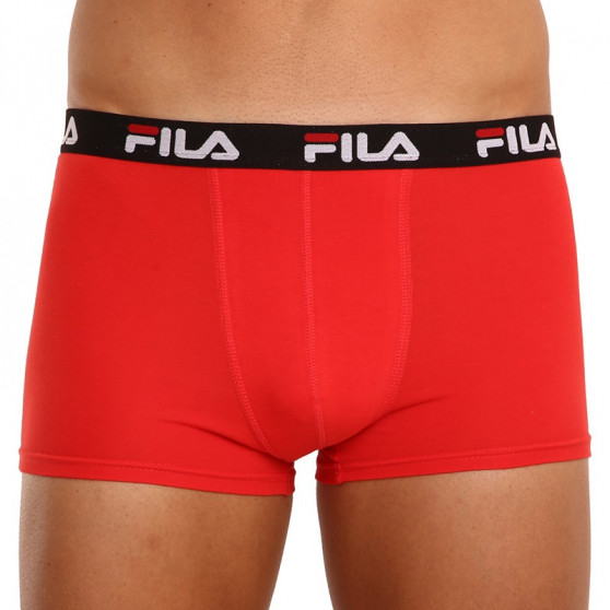 2PACK Boxers para homem Fila vermelho (FU5141/2-118)