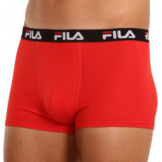 2PACK Boxers para homem Fila vermelho (FU5141/2-118)