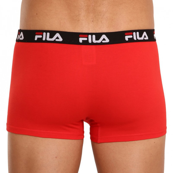 2PACK Boxers para homem Fila vermelho (FU5141/2-118)