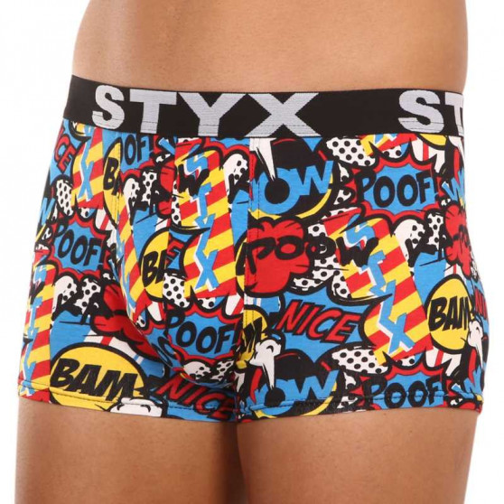 Boxers para homem Styx arte esportes borracha poof (G1153)