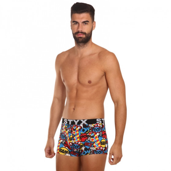 Boxers para homem Styx arte esportes borracha poof (G1153)