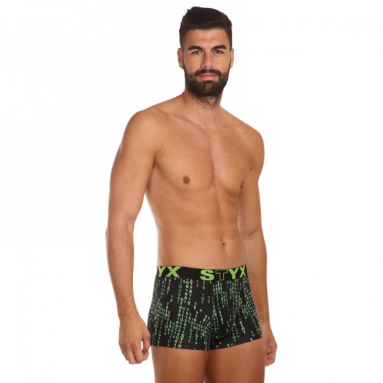 Boxers para homem Styx arte esportes borracha code (G1152)