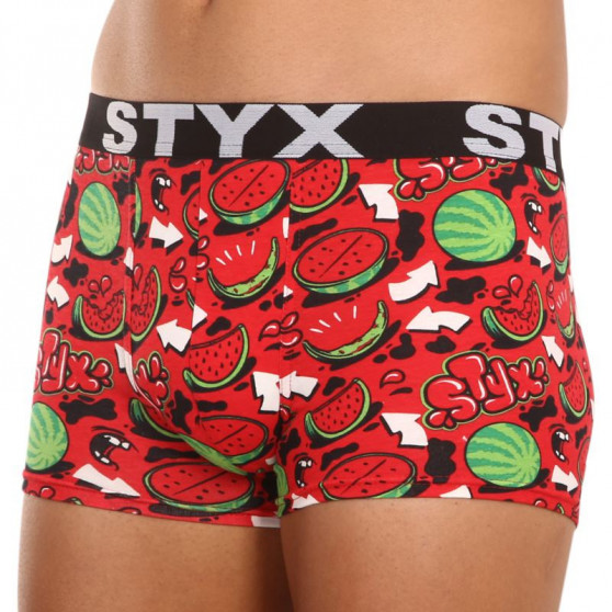 Boxers para homem Styx arte desportiva melões de borracha (G1459)