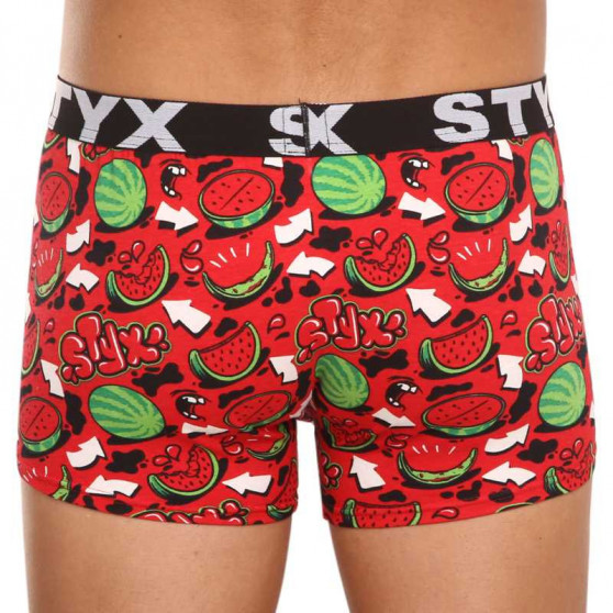 Boxers para homem Styx arte desportiva melões de borracha (G1459)