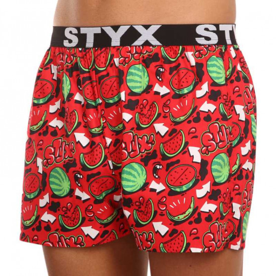 Boxers para homem Styx arte desportiva melões de borracha (B1459)