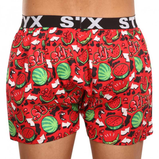 Boxers para homem Styx arte desportiva melões de borracha (B1459)