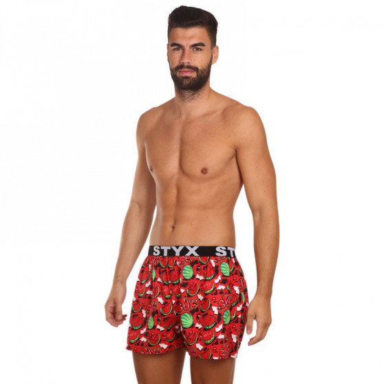 Boxers para homem Styx arte desportiva melões de borracha (B1459)