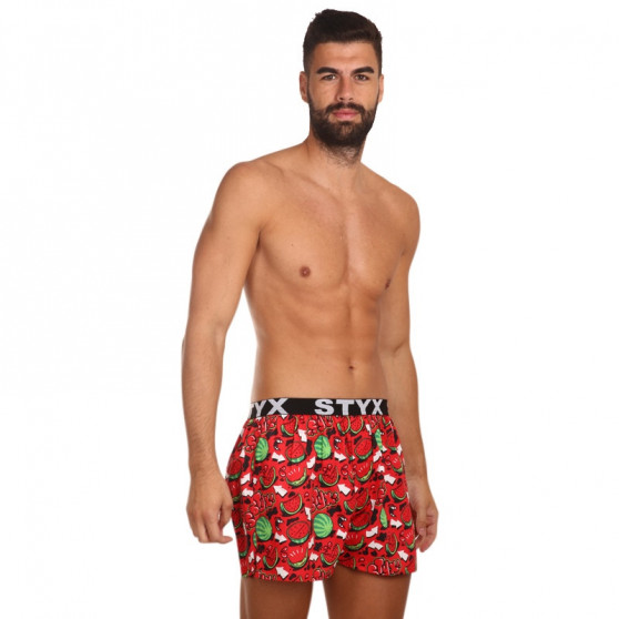 Boxers para homem Styx arte desportiva melões de borracha (B1459)