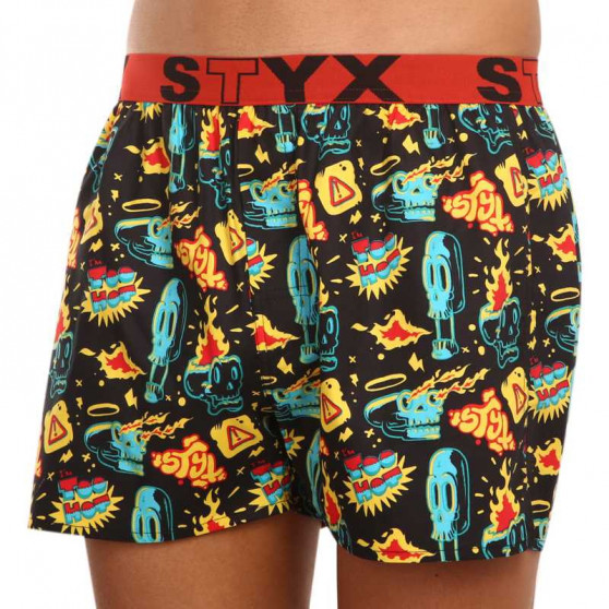 Boxers para homem Styx arte esportes borracha toohot (B1458)