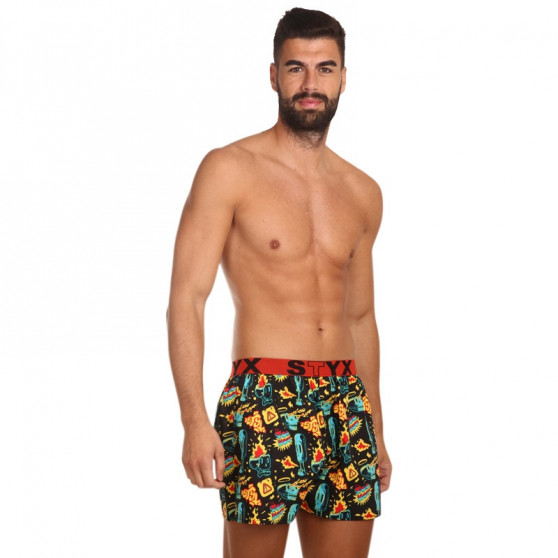 Boxers para homem Styx arte esportes borracha toohot (B1458)