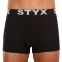 Boxers para homem Styx desporto elástico preto (G960)