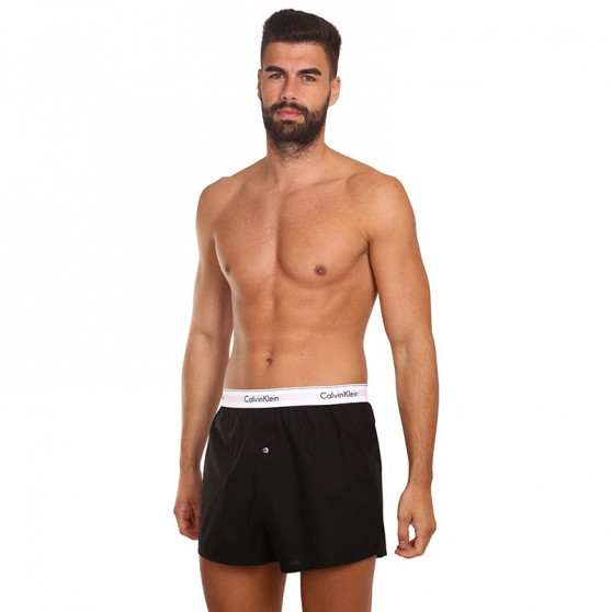 2PACK Boxers para homem Calvin Klein preto (NB1396A-001)