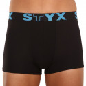 Boxers para homem Styx desporto elástico preto (G961)