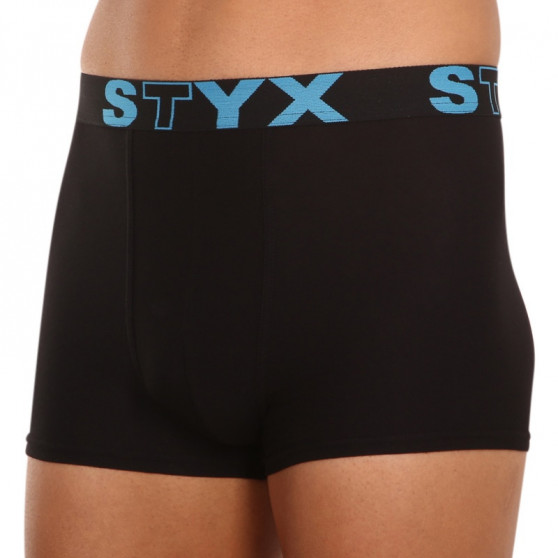 Boxers para homem Styx desporto elástico preto (G961)