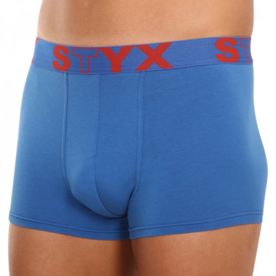 Boxers para homem Styx sport borracha azul (G967)