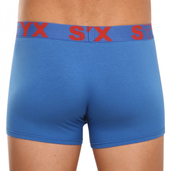 Boxers para homem Styx sport borracha azul (G967)