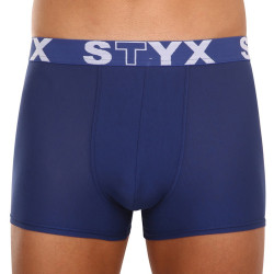 Boxers para homem Styx desporto elástico azul escuro (G968)