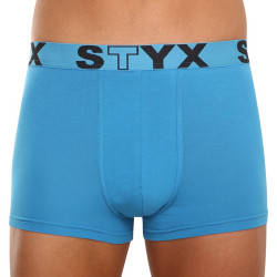 Boxers para homem Styx desporto elástico azul claro (G969)